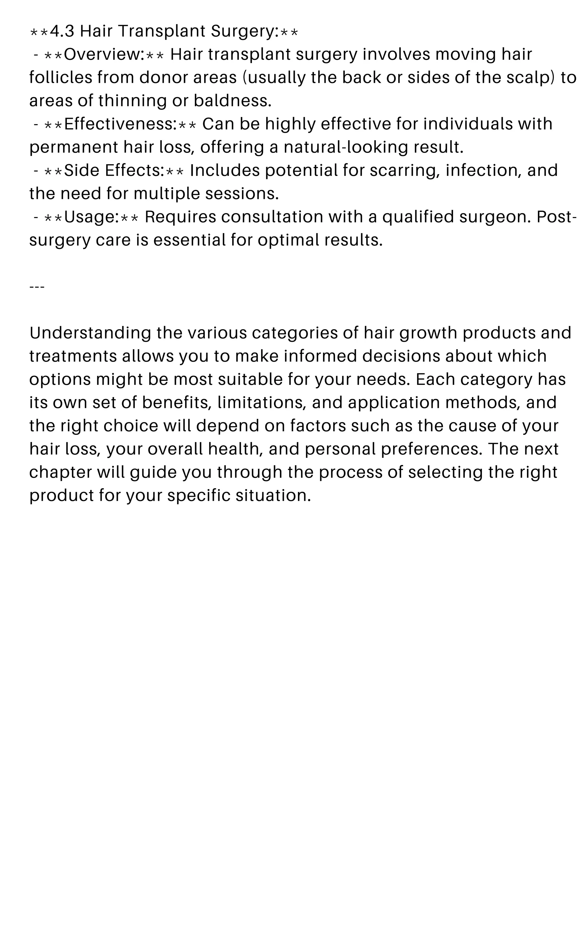 HAIR GROWTH PRODUCTS THE HAIR SPEAKS PDF