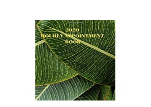 E Book Harcover Library Hair Hourly Appointment Book Hair Stylist Und