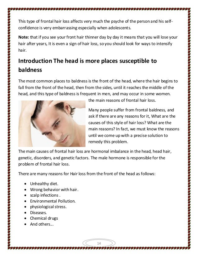 Hair Loss Solutions For Men And Women