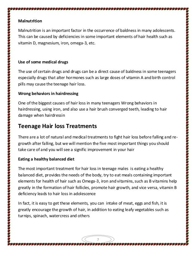 Hair Loss Solutions For Men And Women
