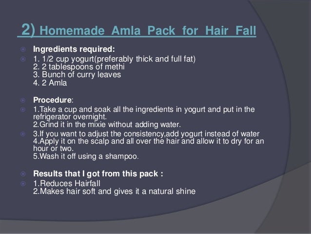 Stop Hair Fall In 1 Day My Magic Hair Pack