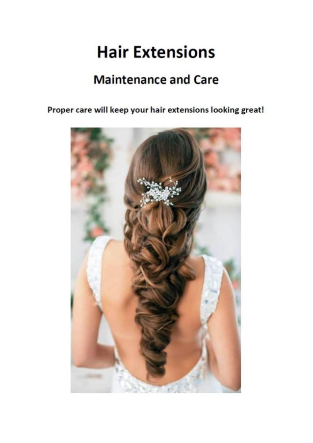 Hair Extensions Maintenance And Care
