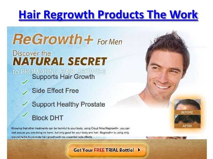Hair Regrowth Products The Work