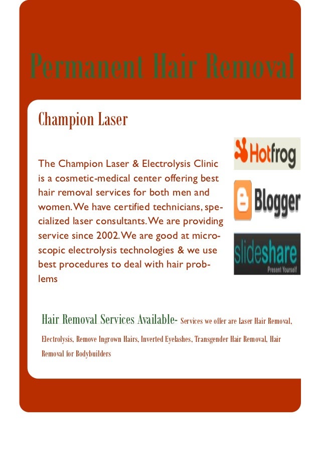 Permanent Hair Removal Treatment