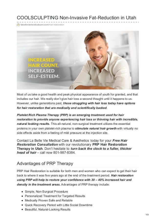Hair Restoration Consultation