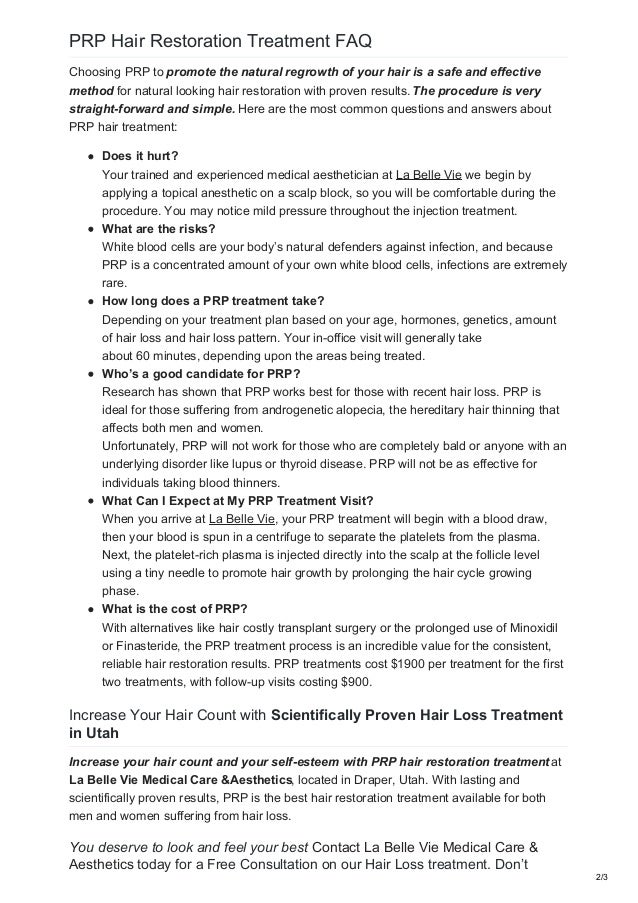 Hair Restoration Consultation
