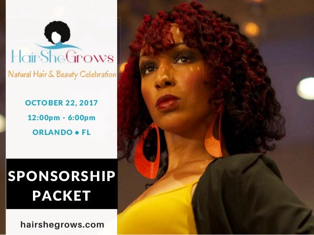 Hair She Grows 2017 Sponsorship Packet