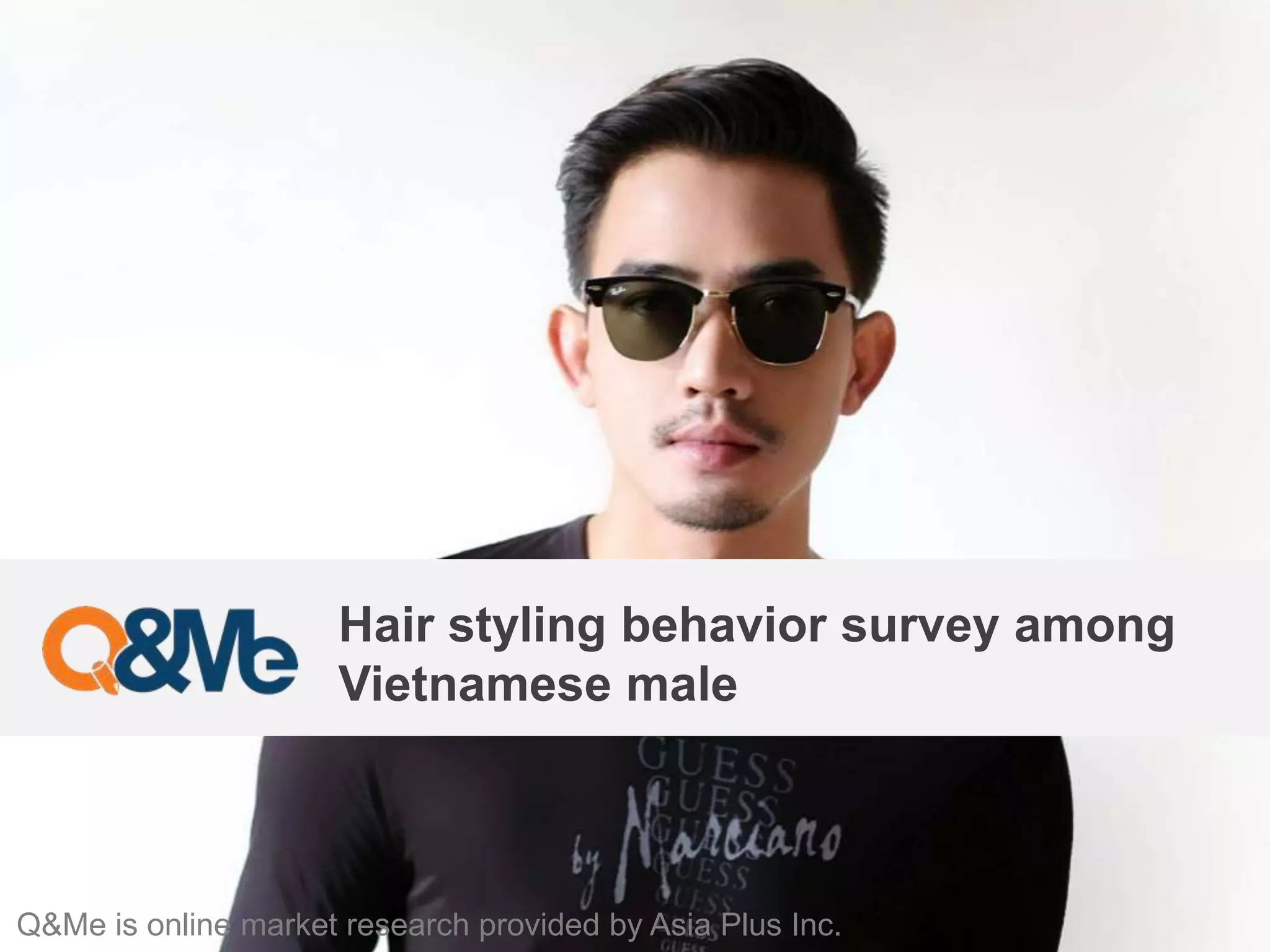 Vietnamese popular hairstyle survey PPT