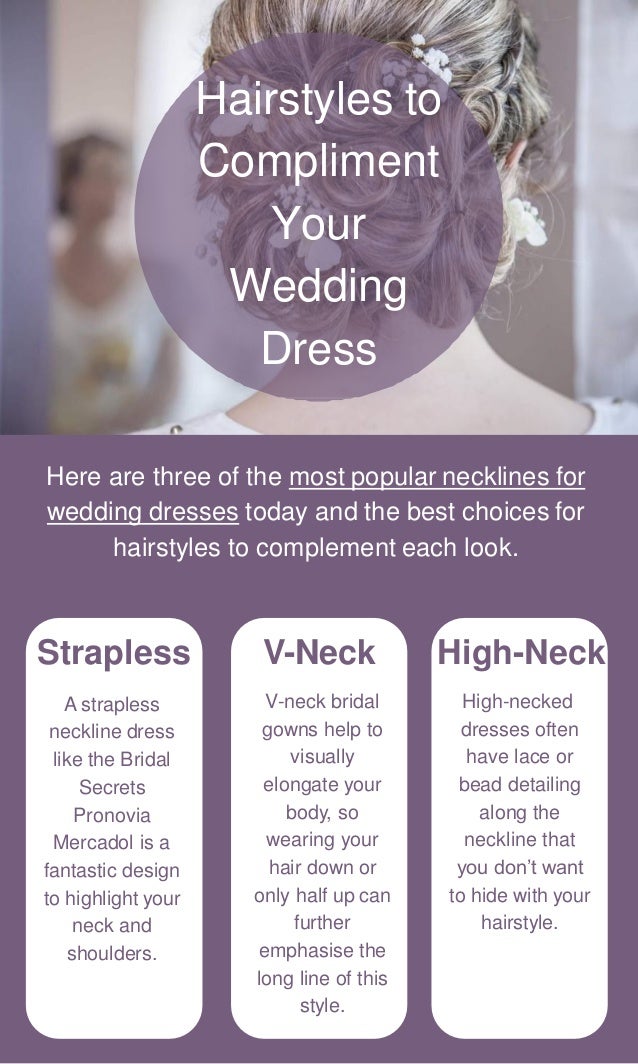 Match Your Hair Style With Your Wedding Dress