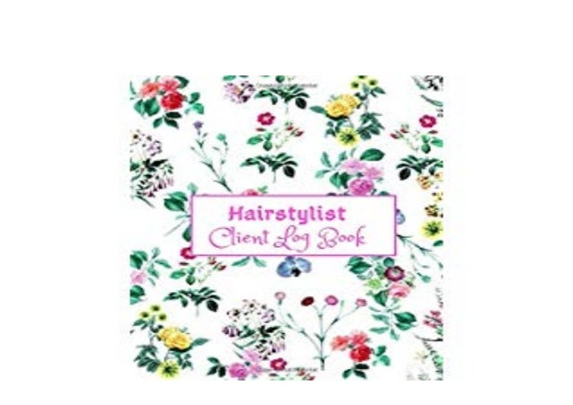 Read E Book Library Hairstylist Client Log Book Large Data Informati