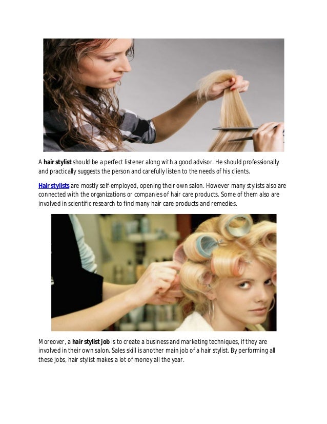 Hair stylist Jobs – What They Actually Do?