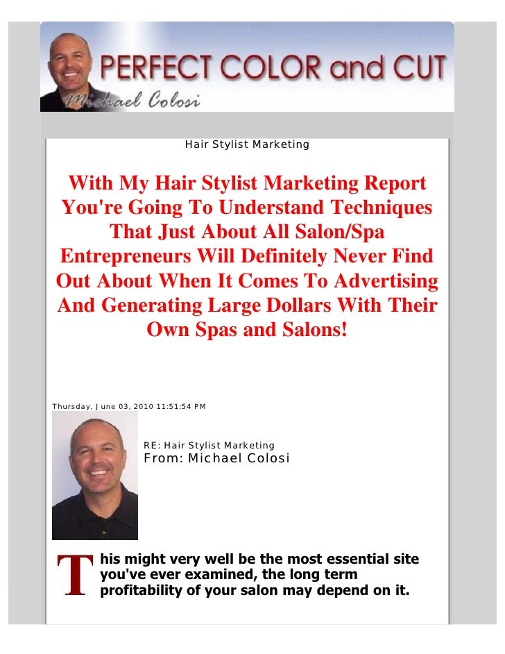 Hair Stylist Marketing