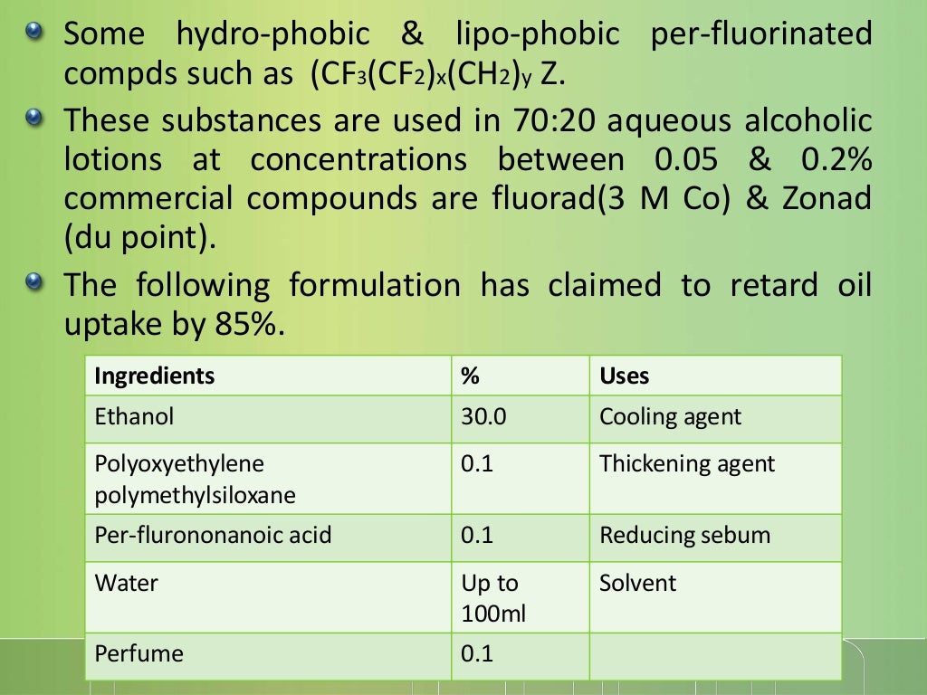 Hair tonics and conditioners