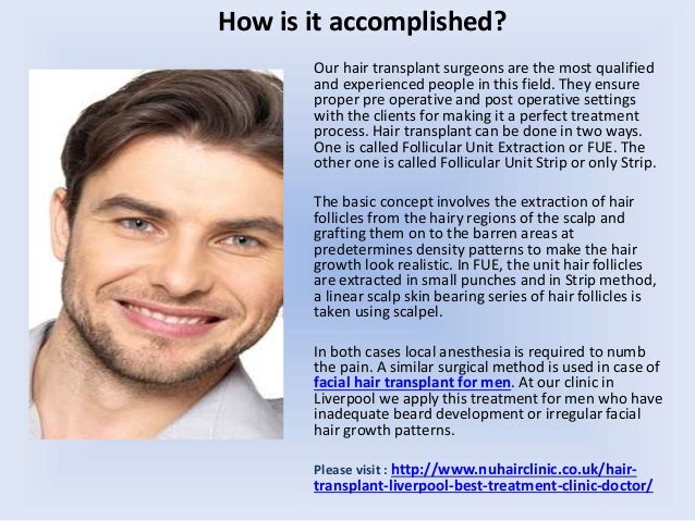 Hair Transplant For Men Liverpool In Uk Nu Hair Clinic