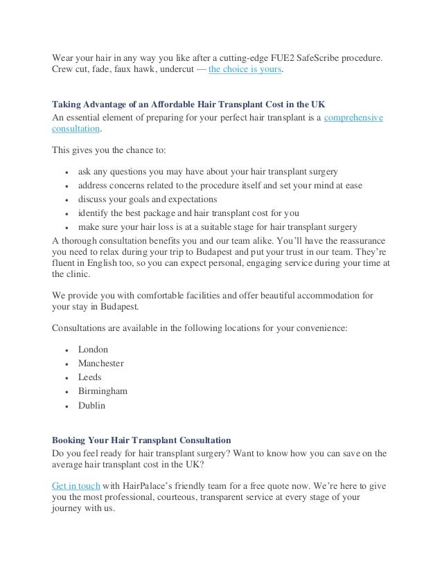 Hair Transplant Surgery
