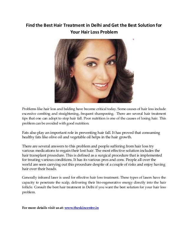 Hair Treatment In Delhi