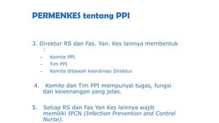 HAIs - PROGRAM PPI- KEBIJAKANA PEMERINTAH | PPTX