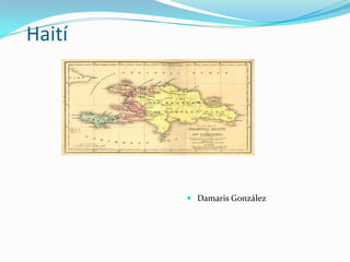 Haití Damaris González   
