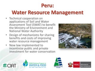 A strategy to improve livelihoods and restore degraded lands in Haiti