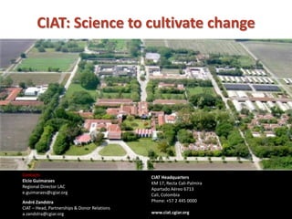 A strategy to improve livelihoods and restore degraded lands in Haiti