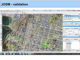 JOSM - validation
 