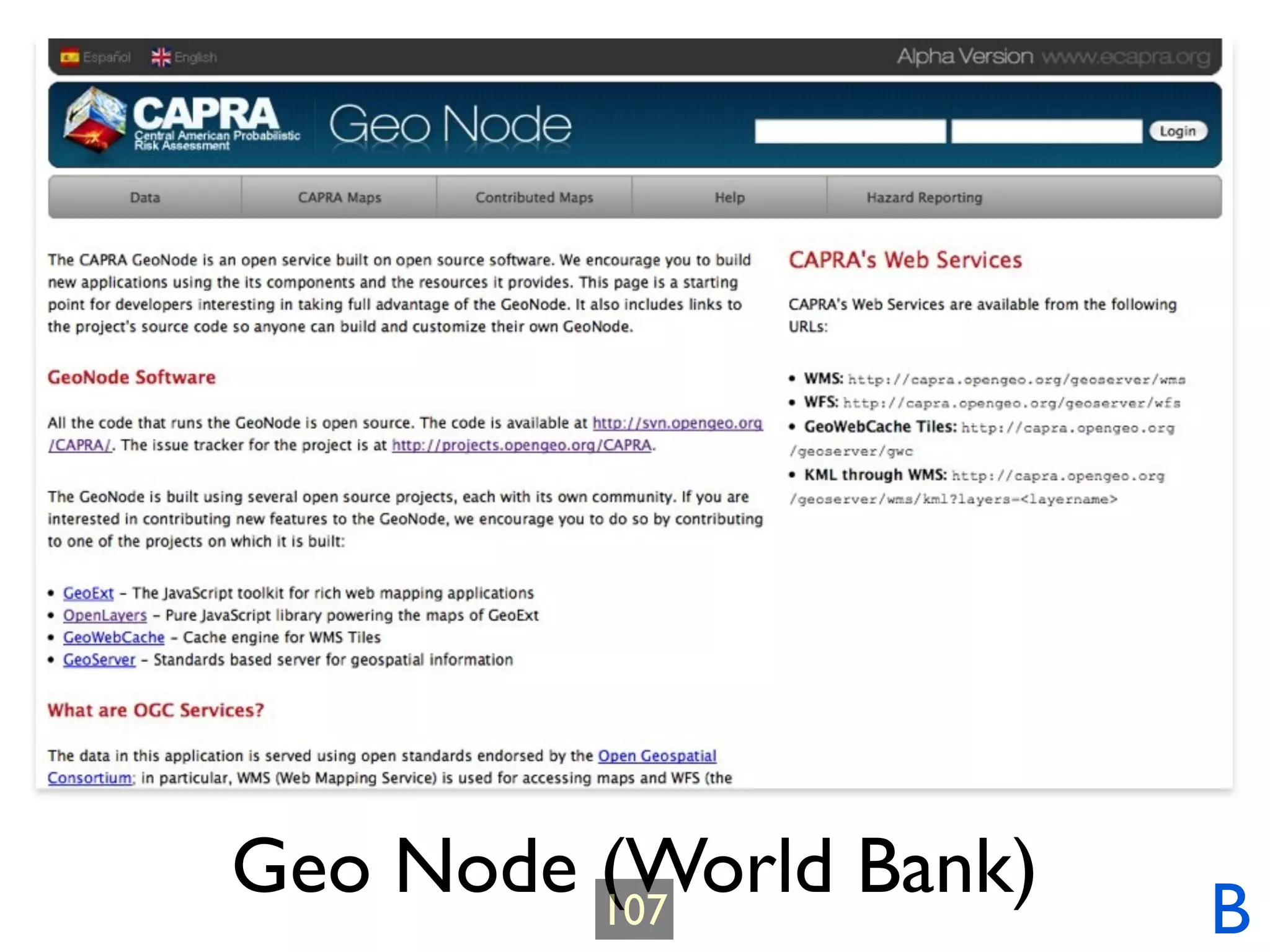 Geo Node (World Bank)
         107            B
 