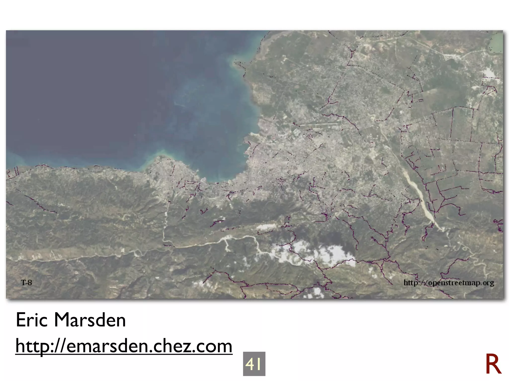 Eric Marsden
http://emarsden.chez.com
                           41   R
 