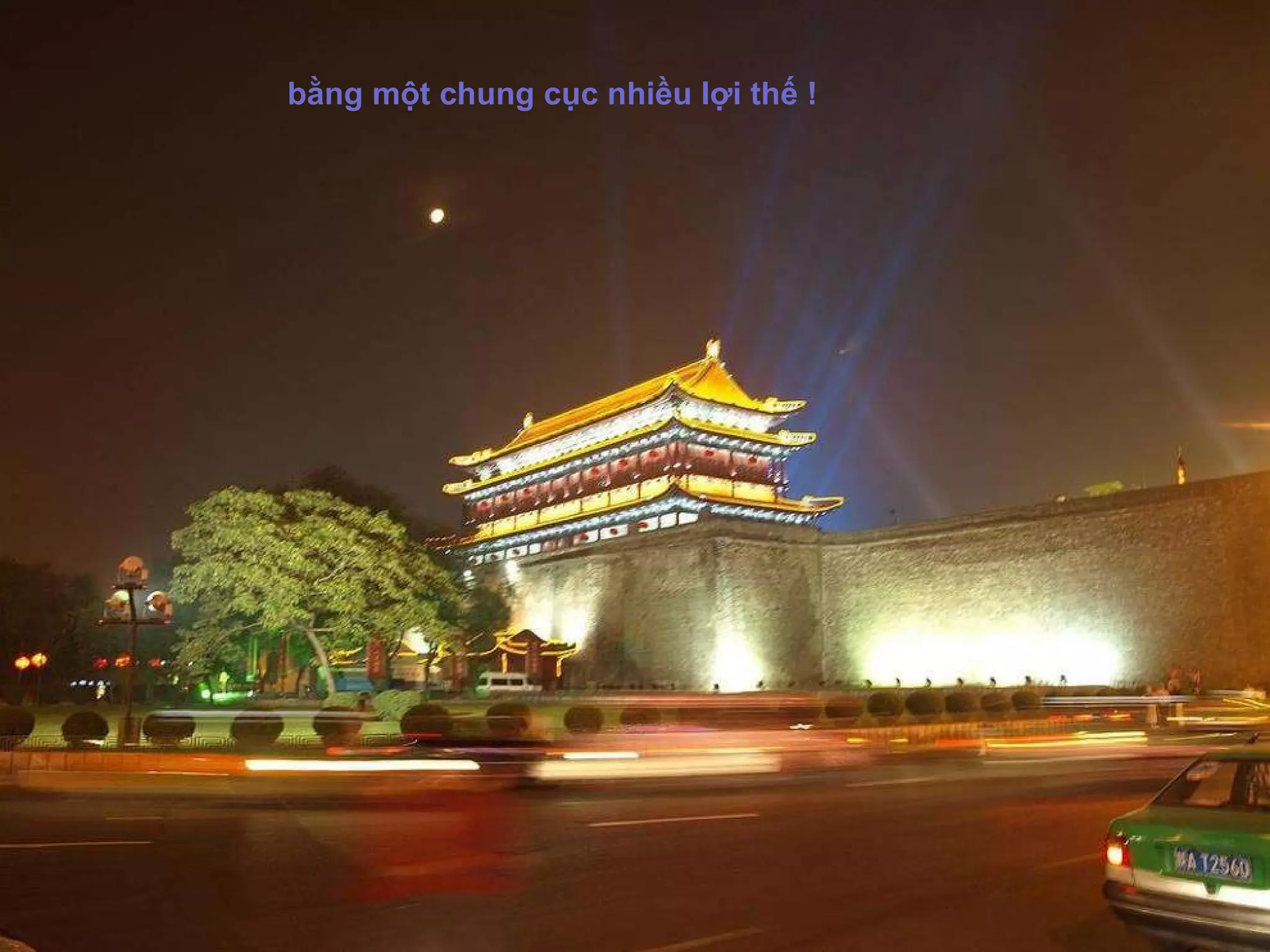 bằng một chung cục nhiều lợi thế ! 