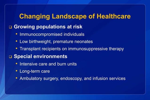 Healthcare-associated Infections Winnable Battle presentation | PPT