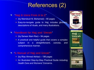 Umrah Description Haj & Umrah Guide | PPT