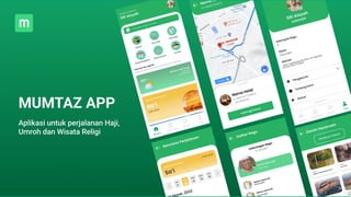 Hajj App Concept UX UI Design with Figma | PPTX