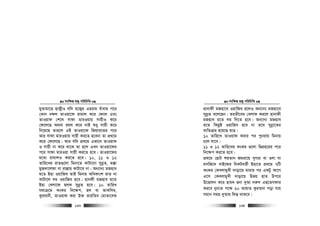 msw¶ß nR¡ cwiwPwZ
  133
gyZvgv‡Ë nvR¡xI hw` n‡R¡i Gnivg euvavi c‡i
†Kvb bdj ZvIqv‡d ivgvj K‡i †d‡j Ges
ZvIqvd †k‡l mvdv gviIqvq mvqxI K‡i
†d‡j‡Q A_ev igj K‡i bvB ïay mvqx K‡i
wb‡q‡Q Zvn‡j GB ZvIqv‡d wRqvi‡Zi c‡i
Avi mvdv gviIqvq mvqx Ki‡Z n‡ebv Zv cÖ_‡g
K‡i †d‡j‡Q| Avi hw` cÖ_‡g Gfv‡e ZvIqvd
I mvqx bv K‡i _v‡K Zv n‡j GLb ZvIqv‡di
c‡i mvdv gviIqv mvqx Ki‡Z n‡e| ZvIqv‡di
g‡a¨ ivgvjI Ki‡Z n‡e| 10, 11 I 12
Zvwi‡Li ivZ¸‡jv wgbv‡Z KvUv‡bv mybœZ, g°v
gyR`v‡jdv ev iv¯—vq KvUv‡e bv| Ab¨vb¨ gRnve
g‡Z Bnv IqvwRe ZvB wgbvq AwaKvsk ivZ bv
KvUv‡j `g IqvwRe n‡e| nvbdx gRnve g‡Z
Bnv †Ljv‡d nj&K mybœZ n‡e| 10 ZvwiL
h_vµ‡g KsKi wb‡¶c, nj ev ZvKwmi,
Kzievbx, ZvIqvd Kiv D³ ZviwZe †gvZv‡eK
msw¶ß nR¡ cwiwPwZ
  134
nvbvdx gRnv‡e IqvwRe n‡jI Ab¨vb¨ gRnv‡e
mybœZ e‡j‡Qb| ZiZx‡ei †Ljvd Ki‡j nvbvdx
gRnve g‡Z `g w`‡Z n‡e| Ab¨vb¨ gRnve
g‡Z wKQzB IqvwRe n‡e bv Z‡e mybœv‡Zi
e¨wZµg n‡q‡Q gvÎ|
10 Zvwi‡L ZvIqvd Kivi ci cybivq wgbvq
P‡j hv‡e|
11 I 12 Zvwi‡Li KsKi ¸‡jv wØcÖn‡ii c‡i
wb‡¶c Ki‡Z n‡e|
cÖ_‡g †QvU kqZvb Rgiv‡q myMiv ev Ijv hv
gmwR‡` LvB‡di wbKUeZ©x Bnv‡Z cÖ_‡g 7wU
KsKi †KejvgyLx `vov‡q gvivi ci GKUz Av‡M
G‡m †KejvgyLx `vov‡q Dfq nvZ Dc‡i
D‡Ëvjb K‡i nvg` Qbv `yAv `i“` GQ‡ZMdvi
Ki‡e byb¨Z c‡¶ 20 AvqvZ KziAvb cov hvq
mgvb mgq `yAvq wjß _vK‡e|
 