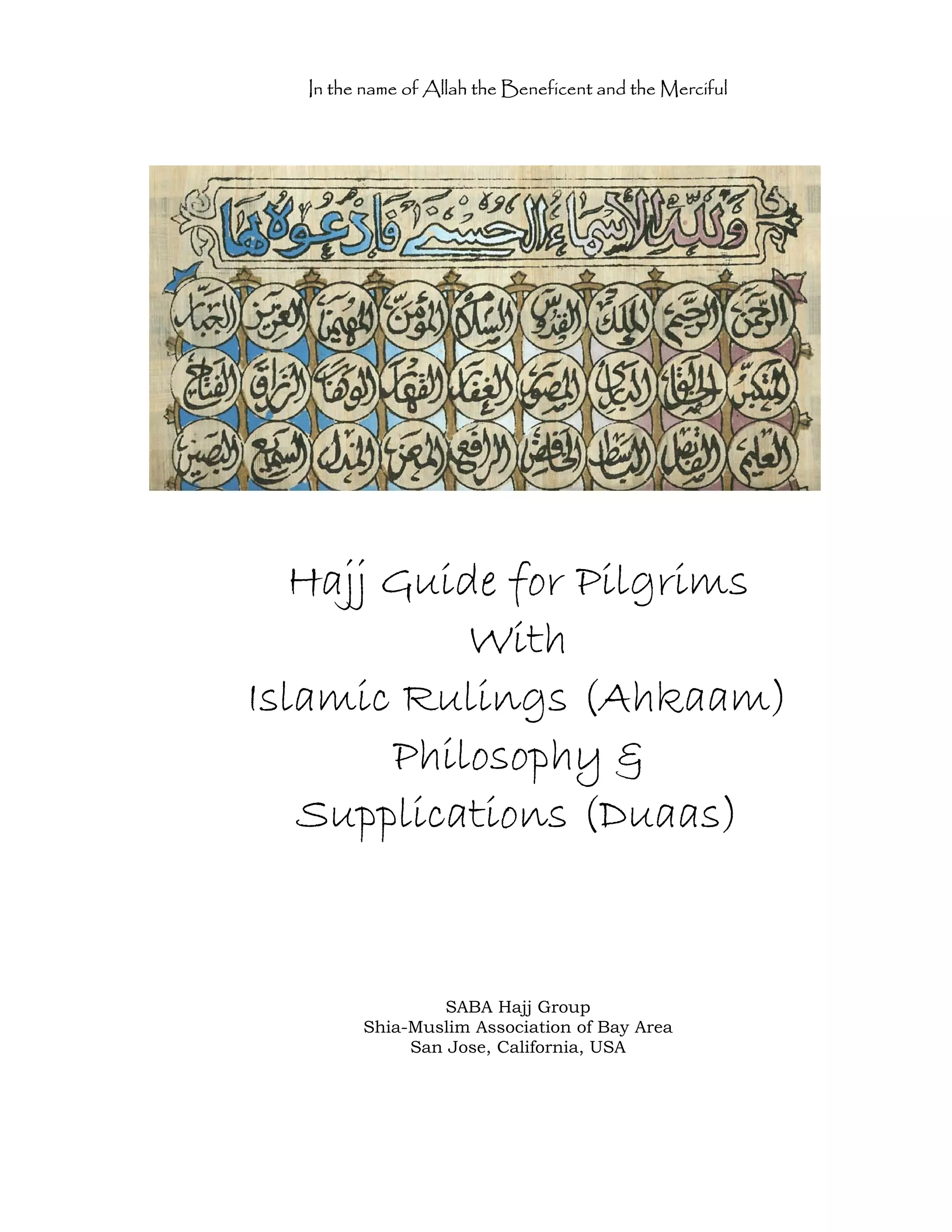 Hajj Guide.pdf Hajj Guide | PDF