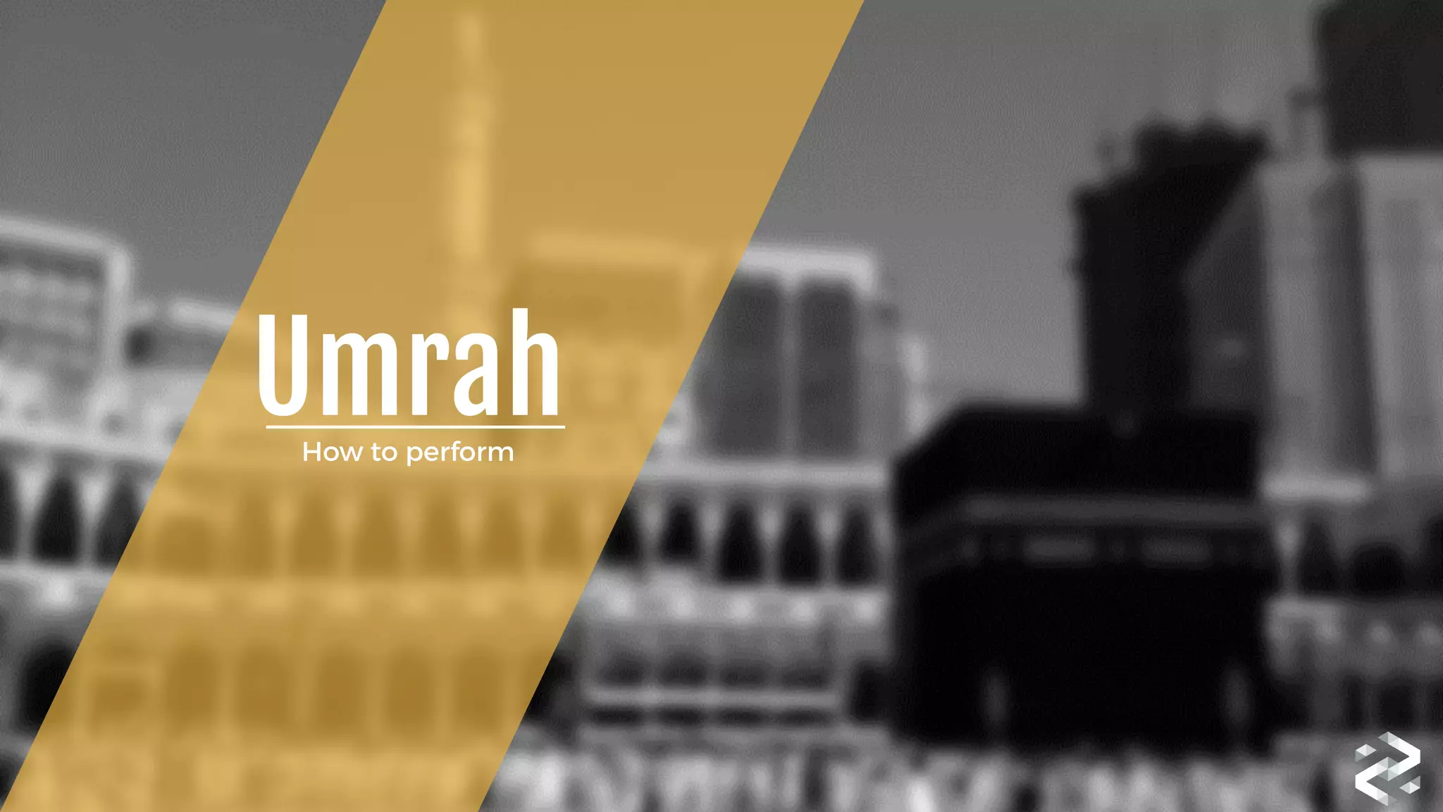 Performance	
  of	
  Umrah	
  	
  
1. Ihram	
  at	
  Meeqat-­‐	
  clothes	
  ,	
  niyah	
  ,	
  Talbiyah	
  	
  
2. Prophet	
  ‫ﷺ‬	
  used	
  to	
  take	
  a	
  Ghusul	
  after	
  reaching	
  Makkah	
  	
  
3. Perform	
  Tawaaf	
  -­‐	
  men	
  uncover	
  right	
  shoulder	
  	
  and	
  Ramy	
  for	
  first	
  3	
  rounds	
  
4. Perform	
  2	
  rakat	
  salah	
  	
  
5. Drink	
  zamzam	
  
6. Kiss	
  black	
  stone	
  if	
  possible	
  	
  
7. Perform	
  Sa'ee	
  
8. Proceed	
  to	
  have	
  your	
  hair	
  cut	
  (only	
  for	
  Tammattu)	
  
UmrahHow to perform
 