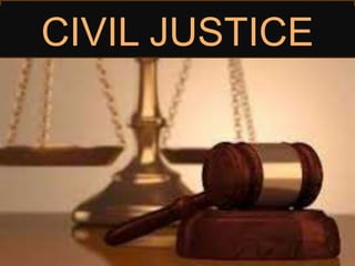 CIVIL JUSTICE 
 