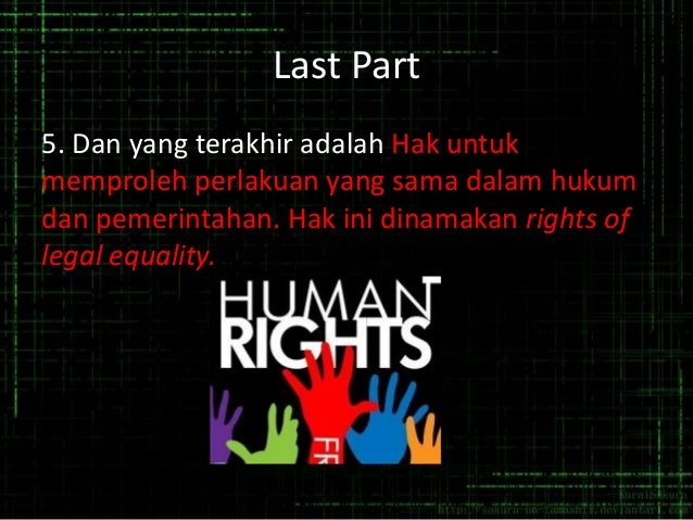 Hak asasi manusia