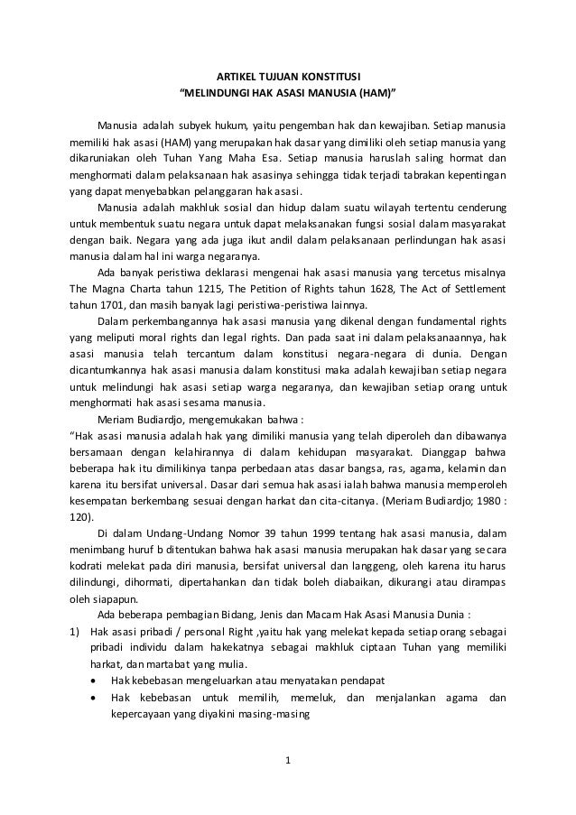 Hak Asasi Manusia