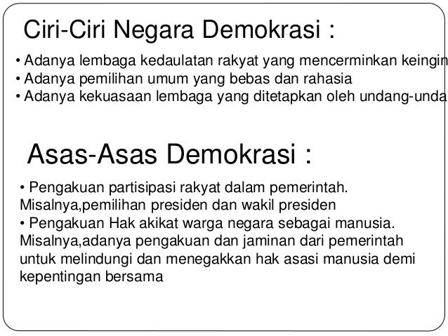 Pkn Hak Dan Kewajiban Warga Negara Dalam Demokrasi