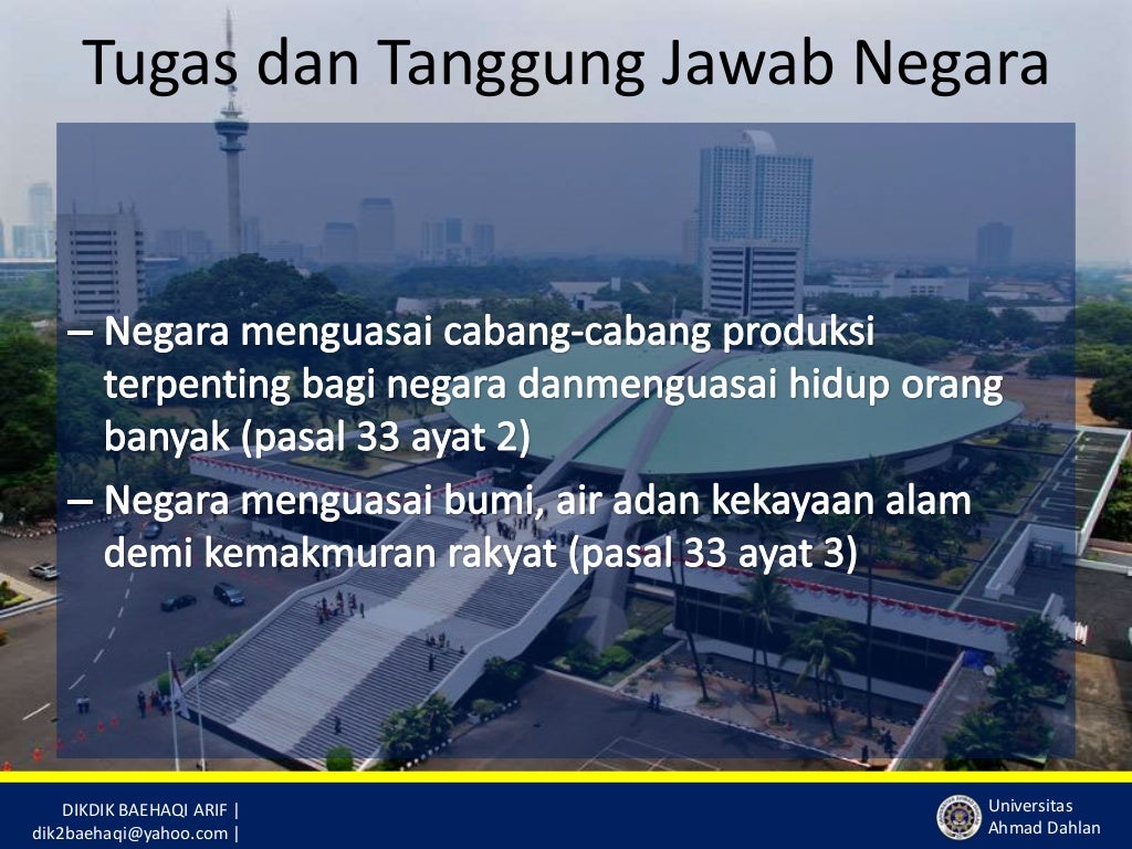 Hak dan kewajiban warga negara indonesia
