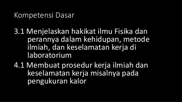 Hakekat Fisika Dan Keselamantan Kerja Di Laboratorium