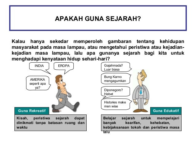 Hakekat dan Ruang Lingkup Sejarah Kelas X