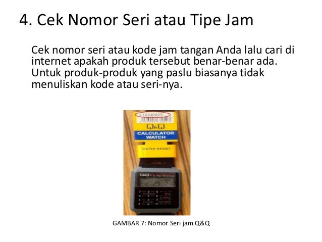 Haki Jam Casio