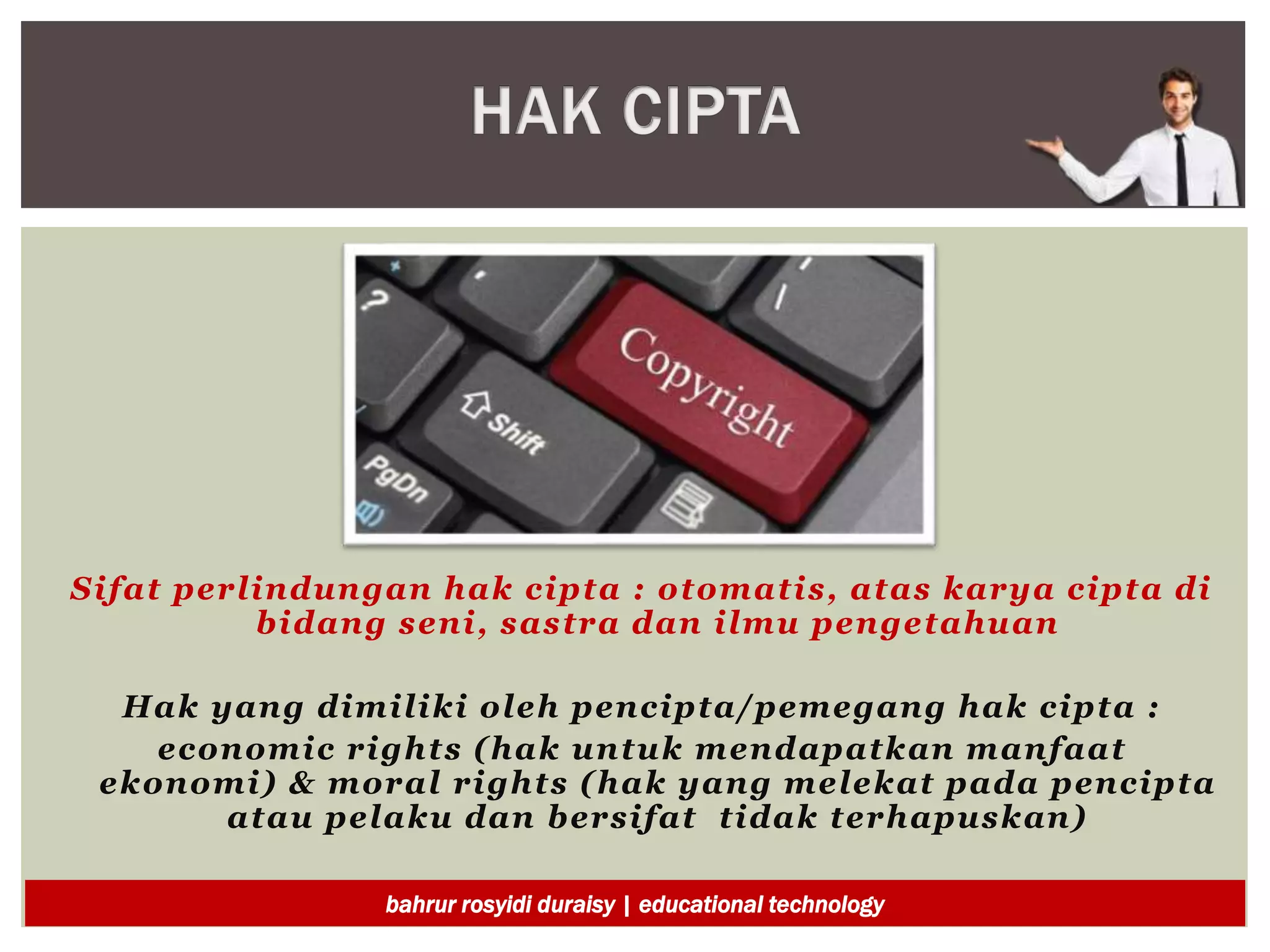 HAK CIPTA & DESAIN INDUSTRI | PPSX