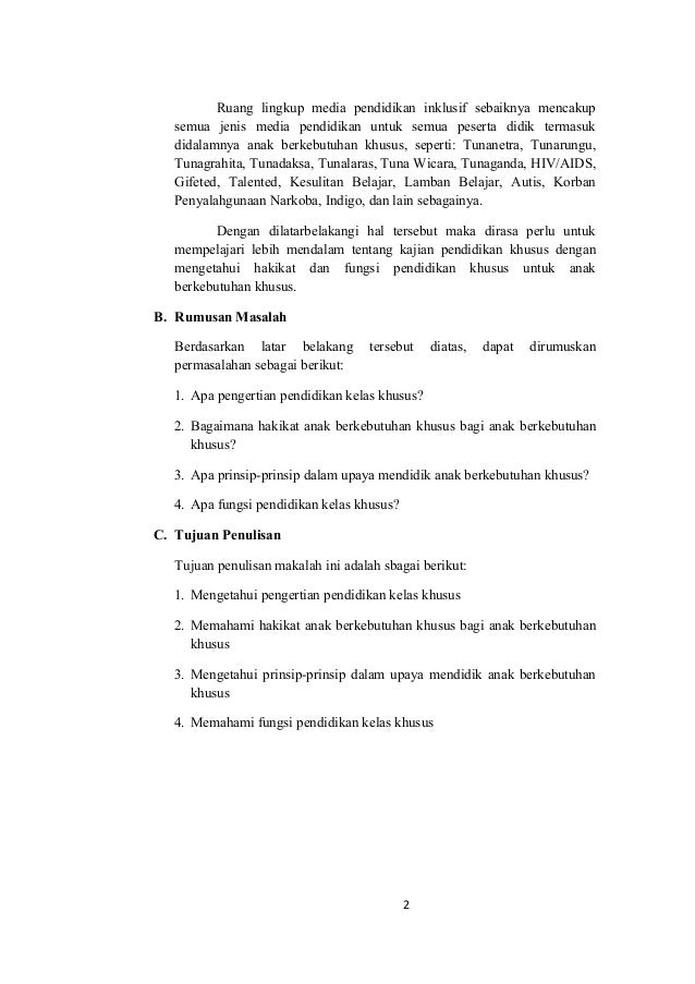 Doc Makalah Autisme Nino Prasetyo Academia Edu