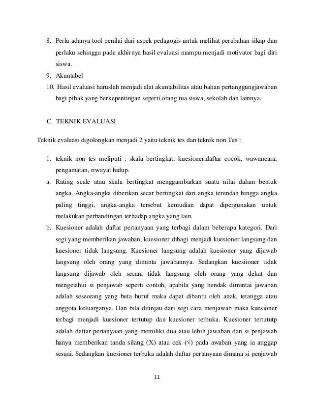 Hakikat Evaluasi Pendidikan