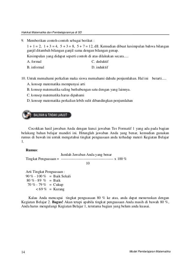 Hakikat Matematika Hakikat Matematika