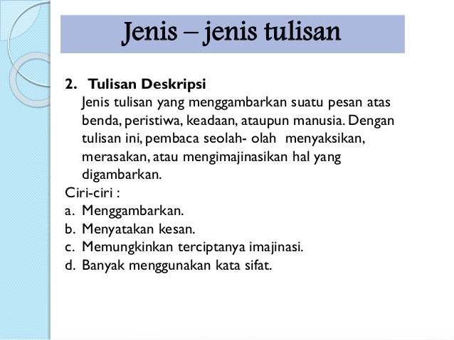 Hakikat menulis dalam bahasa Indonesia