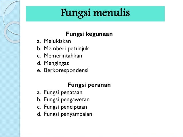 Hakikat menulis dalam bahasa Indonesia Hakikat menulis dalam bahasa Indonesia