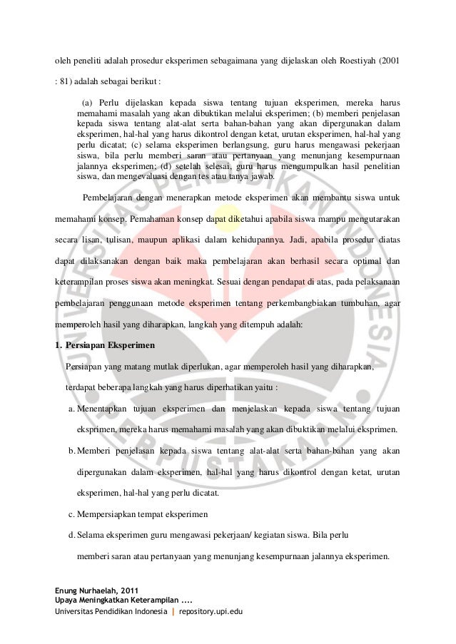 Hakikat pembelajaran ipa di sd