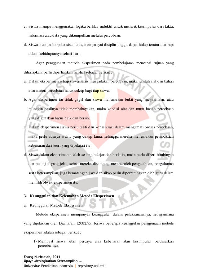 Hakikat pembelajaran ipa di sd